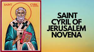 St Cyril of Jerusalem Novena 